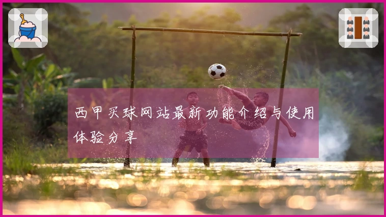 西甲买球网站最新功能介绍与使用体验分享